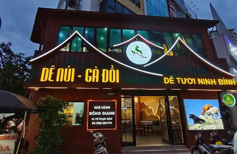 Nhà Hàng Dê Đông Giang